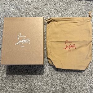 Christian Louboutin Box and Dust Bag